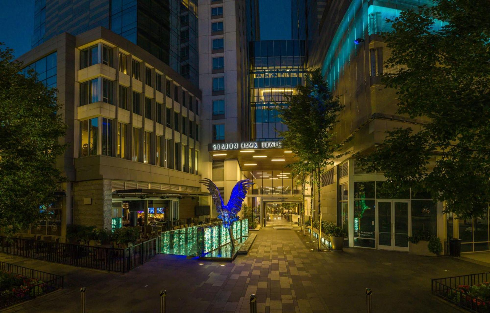 西雅图市中心先锋广场希尔顿合博套房酒店 外观 照片